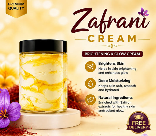 HR Organic Zafrani Cream - Full Body Brightening (500gm)