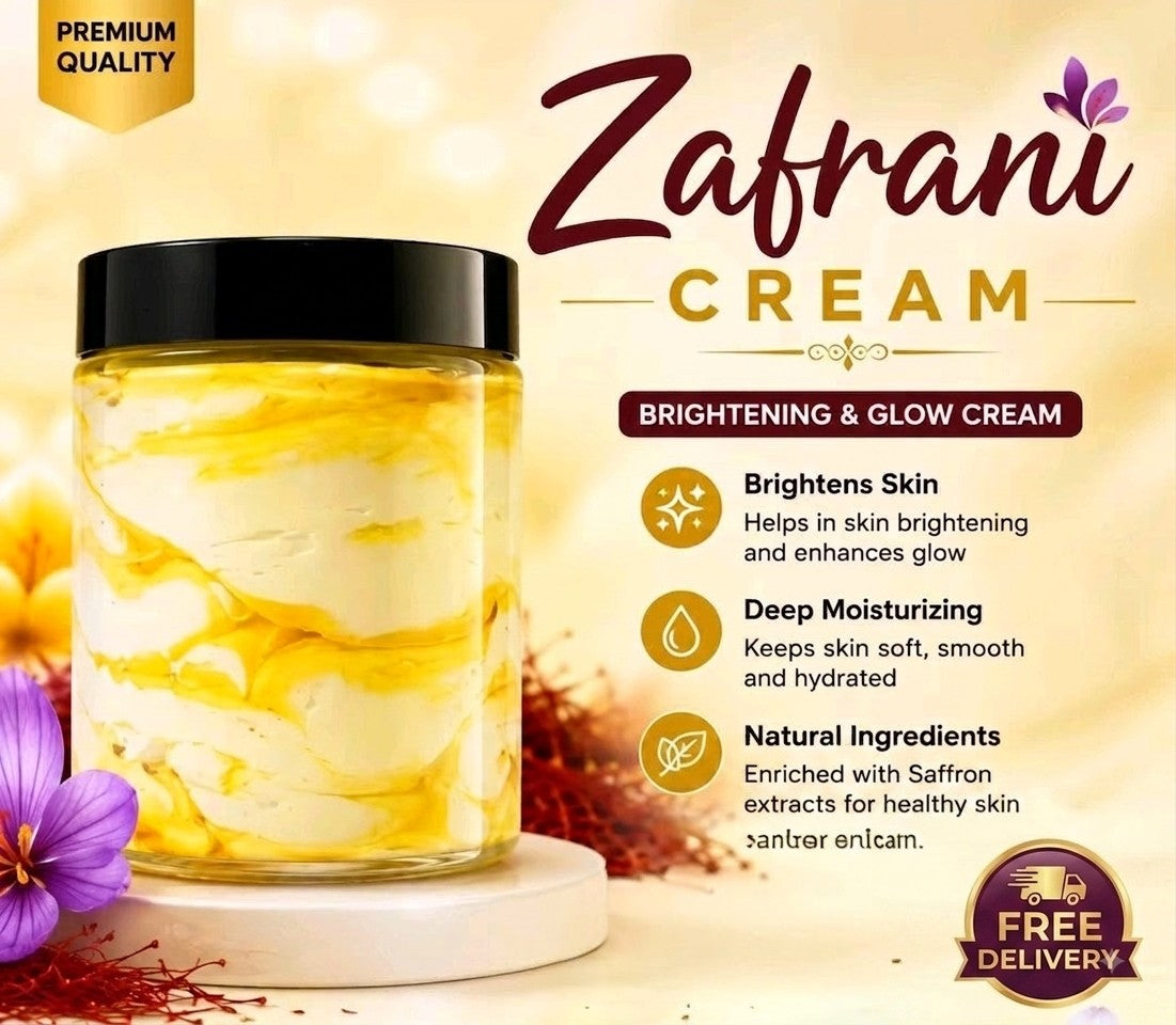 HR Organic Zafrani Cream - Full Body Brightening (1000gm)