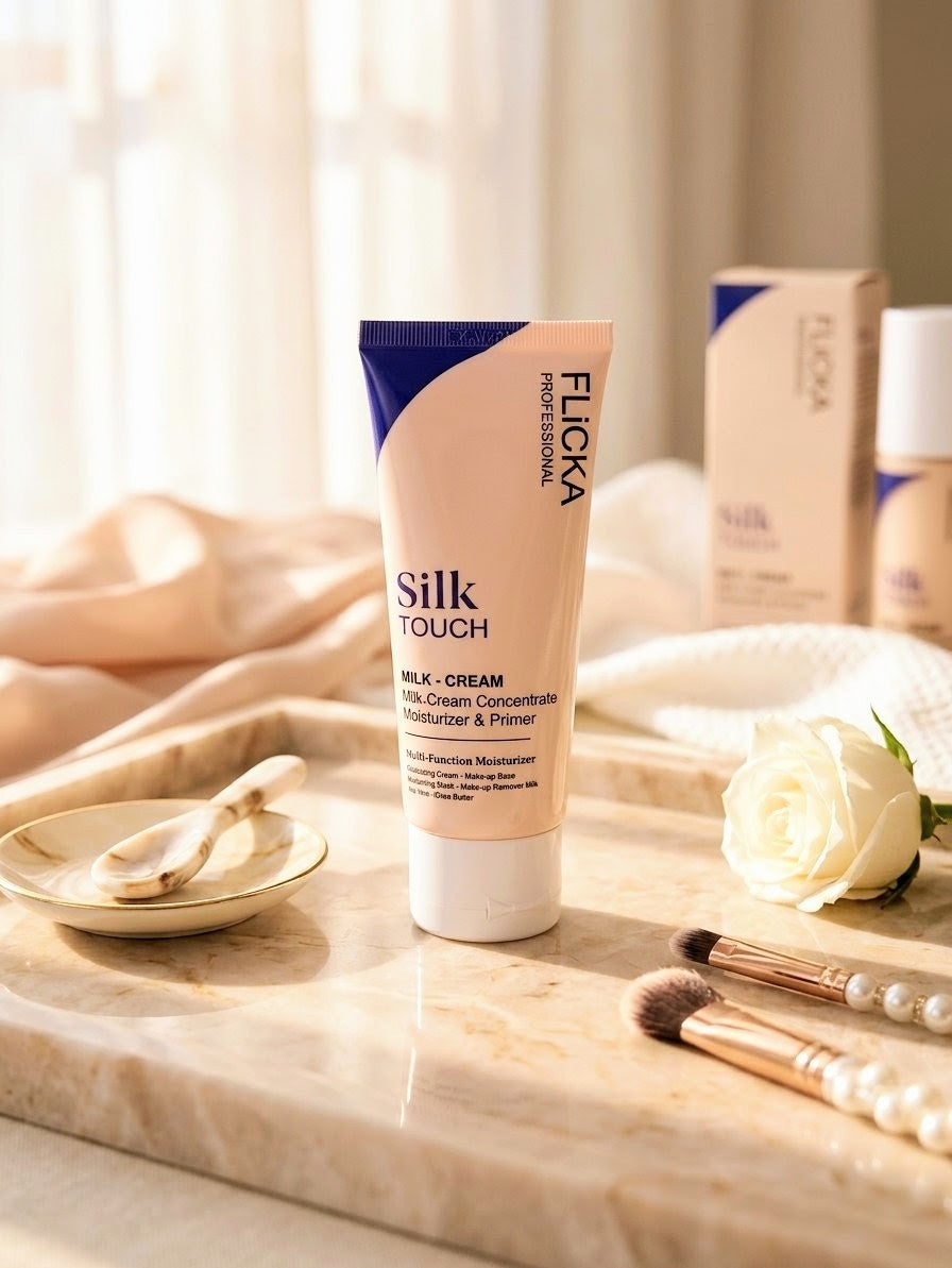 Flicka Silk Touch Milk-Cream Moisturiser & Primer 60g