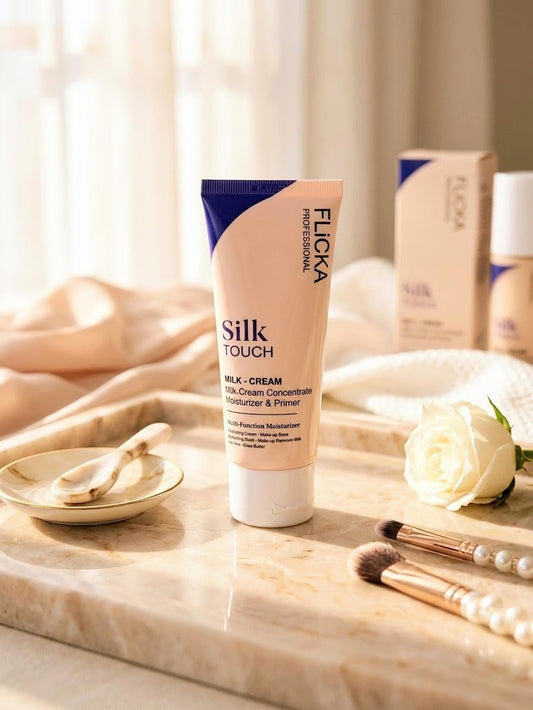 Flicka Silk Touch Milk-Cream Moisturiser & Primer 60g